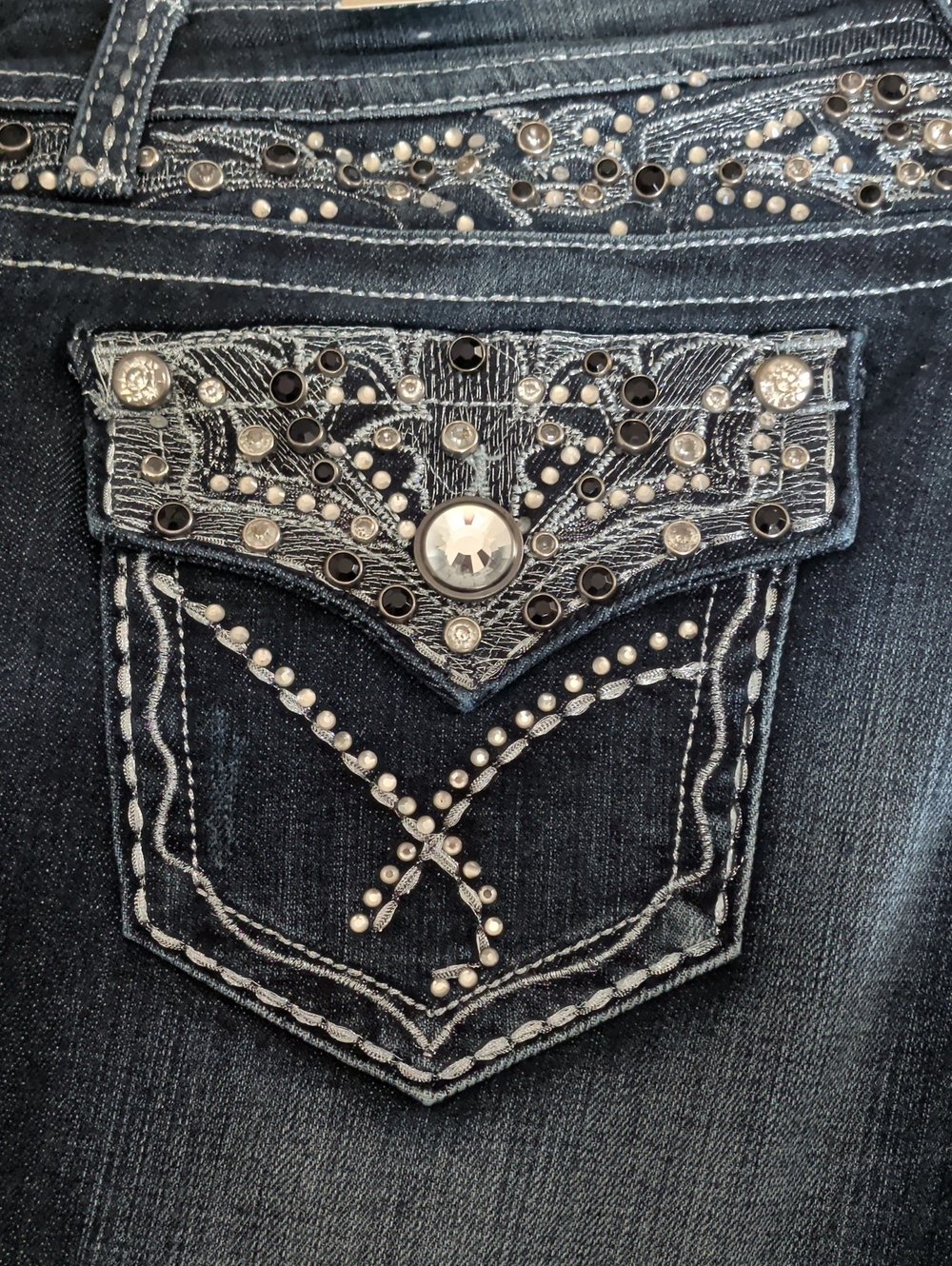 Bling Boot cut Jeans NWT